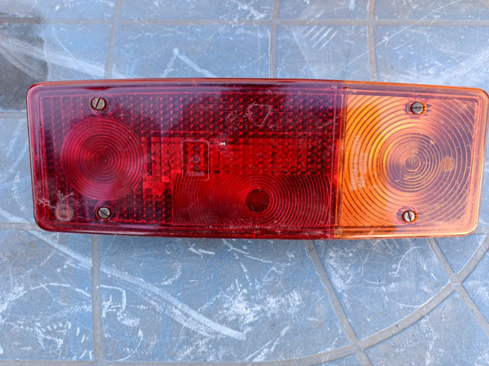 Lampa tylna rolnicza