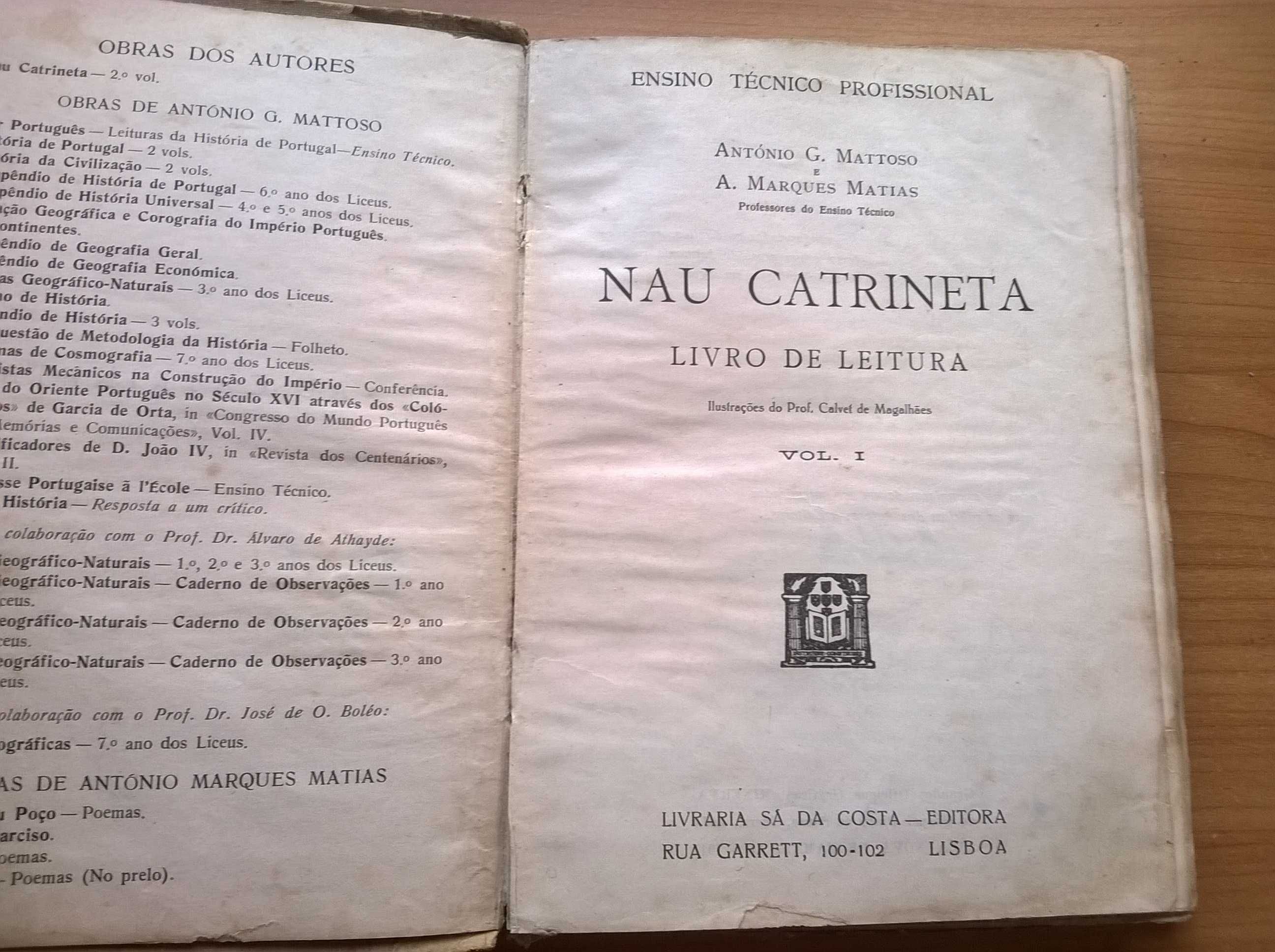 Nau Catrineta - António G. Mattoso A. Marques Matias