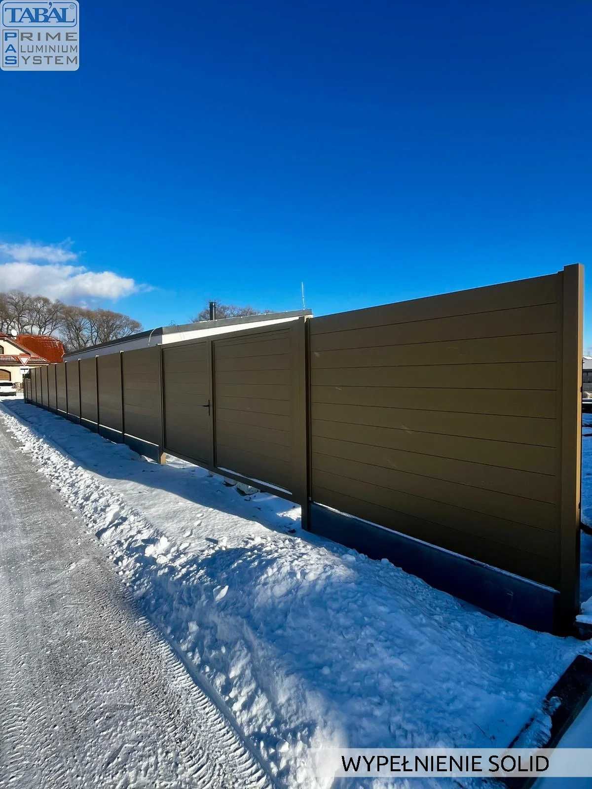 Nowoczesne ogrodzenia ALUMINIUM poziome/pionowe/grzebieniowe PRODUCENT
