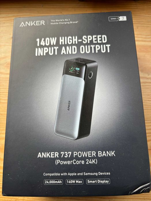 Повер Банк Anker 737 Power Bank 24000mAh 140W
