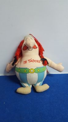 Antigo e Raro boneco de tecido alusivo ao Obelix e Asterix