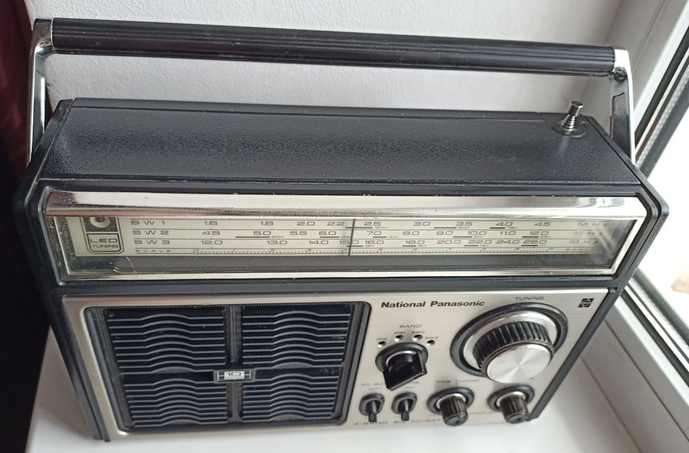 National Panasonic R-448B Редкий приемник из коллекции