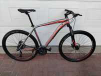 Rower KROSS 29 Level B1 Rama L 21 cali grafitowo-czerwono-czarny