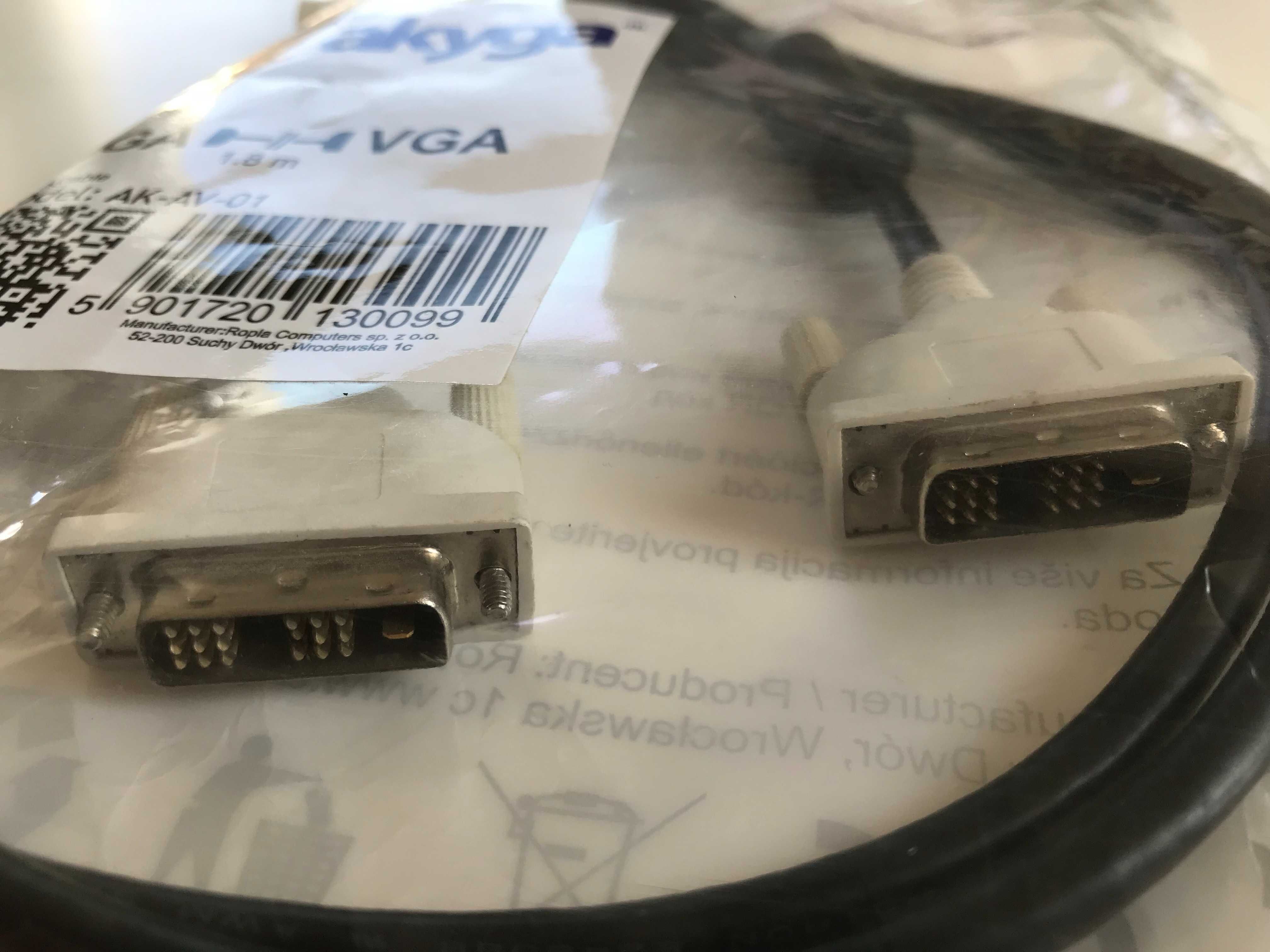 Kabel DVI DVI do monitora długość 1.4m albo 1.5m