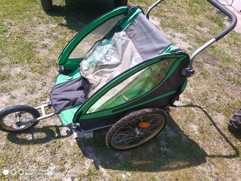 Wózek rowerowy lekki