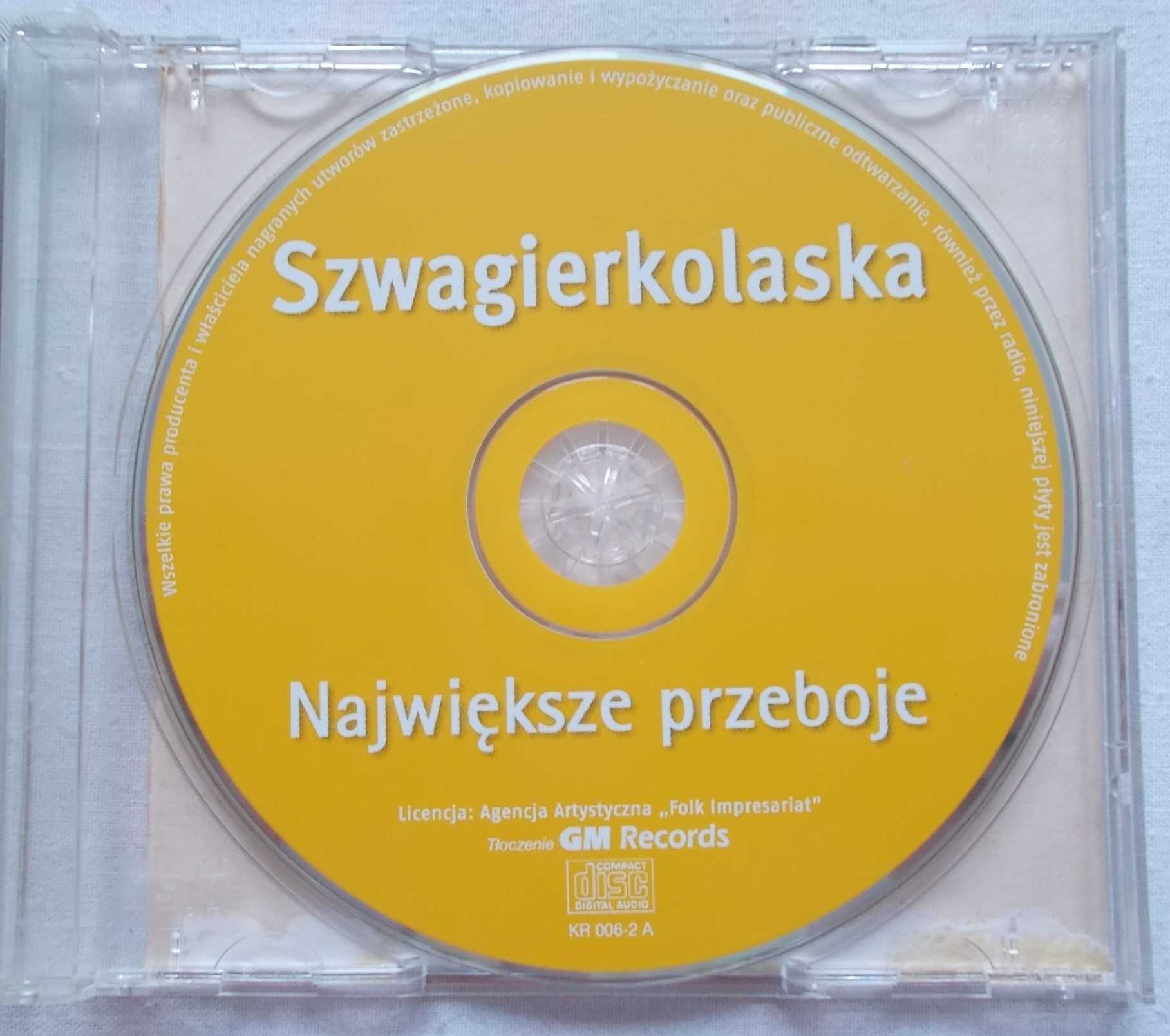 Płyta CD - Szwagierkolaska - Największe przeboje