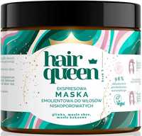 Hair Queen Maska do Włosów Niskoporowatych 400ml
