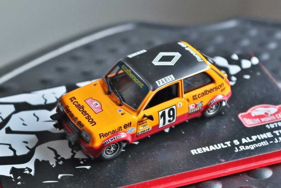 Renault 5 Alpine Turbo 1/43 - Jean Ragnotti/Jean-Marc Andrié - Altaya