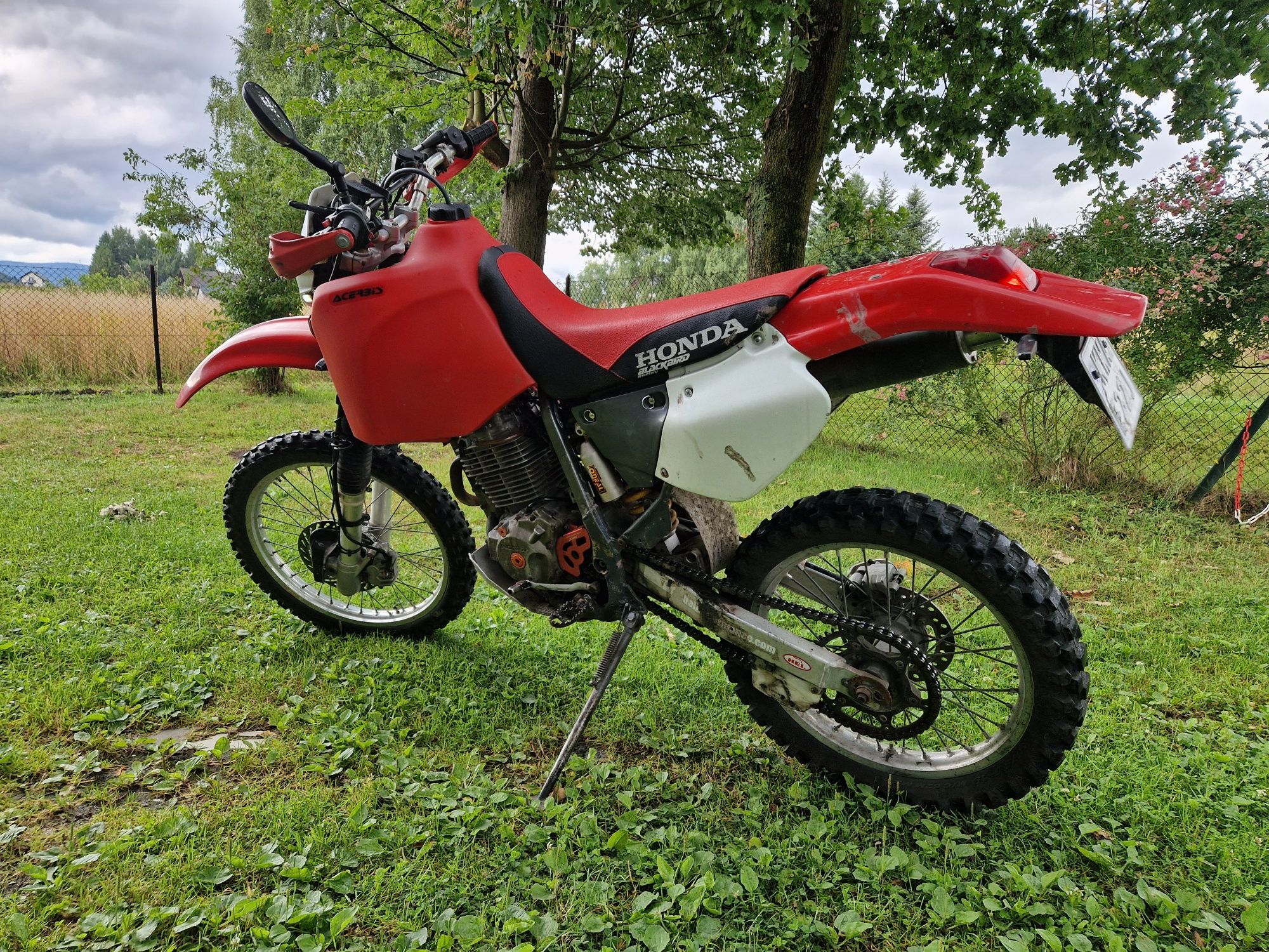 Honda Xr400r, zarejestrowana, przygotowana do jazdy, dużo dodatków