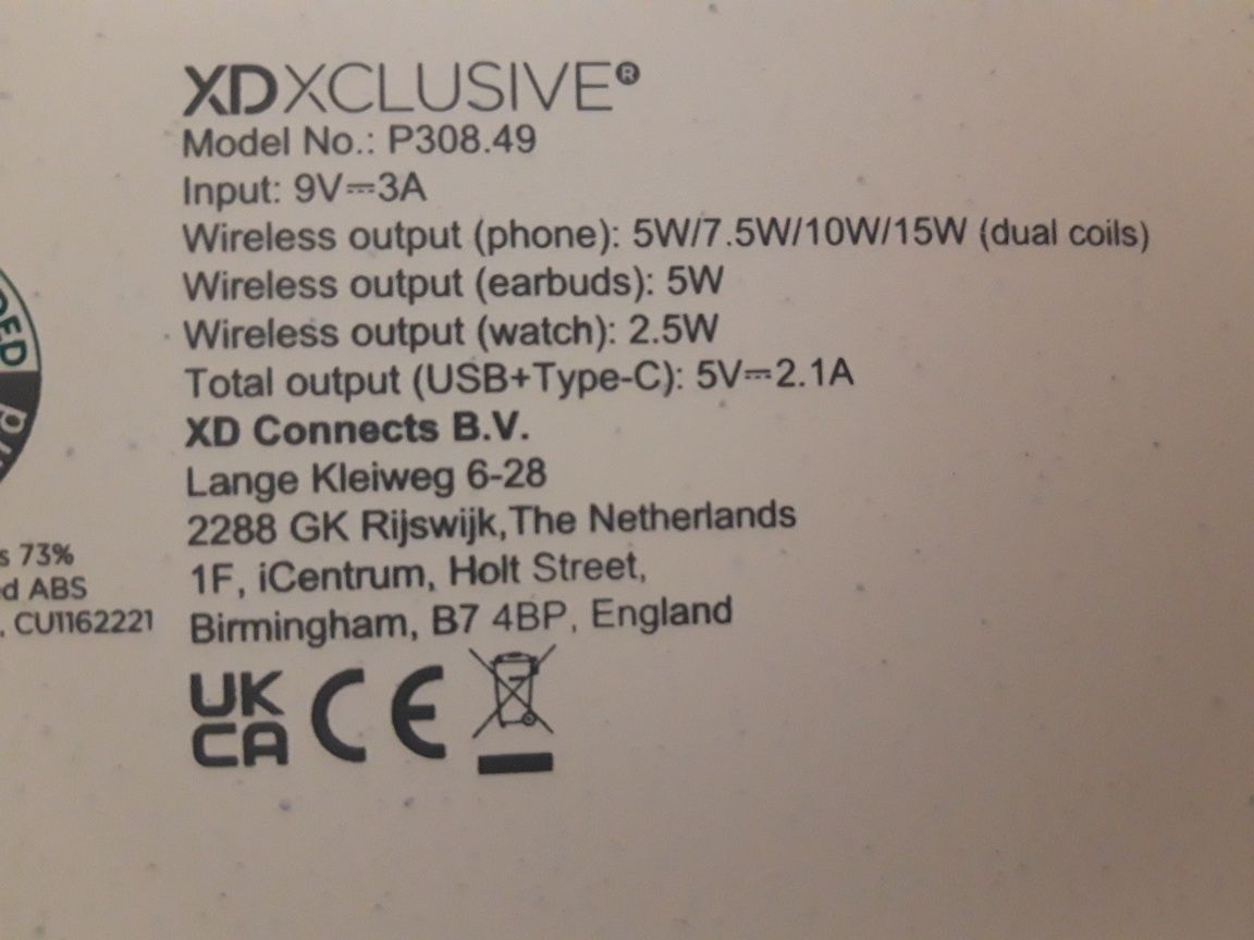 Ładowarka indukcyjna Ontario XD Xclusive 3w1