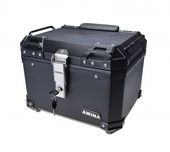 Kufer motocyklowy AWINA 35L 40X36X32,5CM CZARNY w stylu adventure