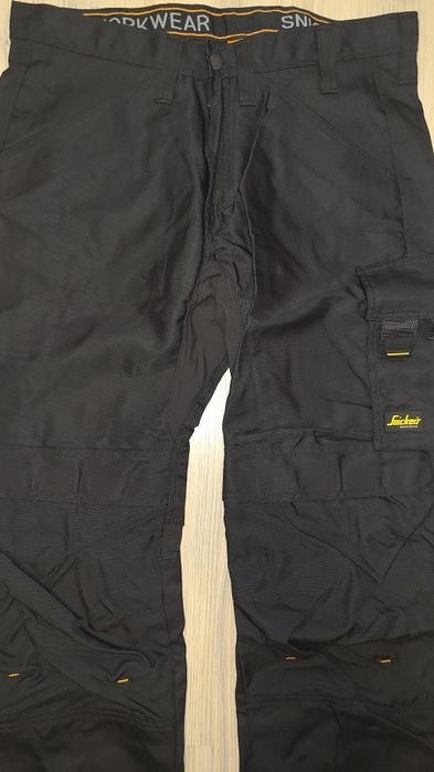 6301 Snickers AW 52 spodnie robocze serwisowe instal monter AllBlack