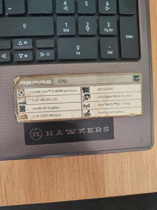 Acer Aspire 5742