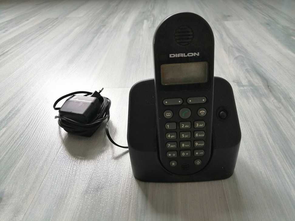 Telefon stacjonarny bezprzewodowy DIALON EASY. Interface analogowy.