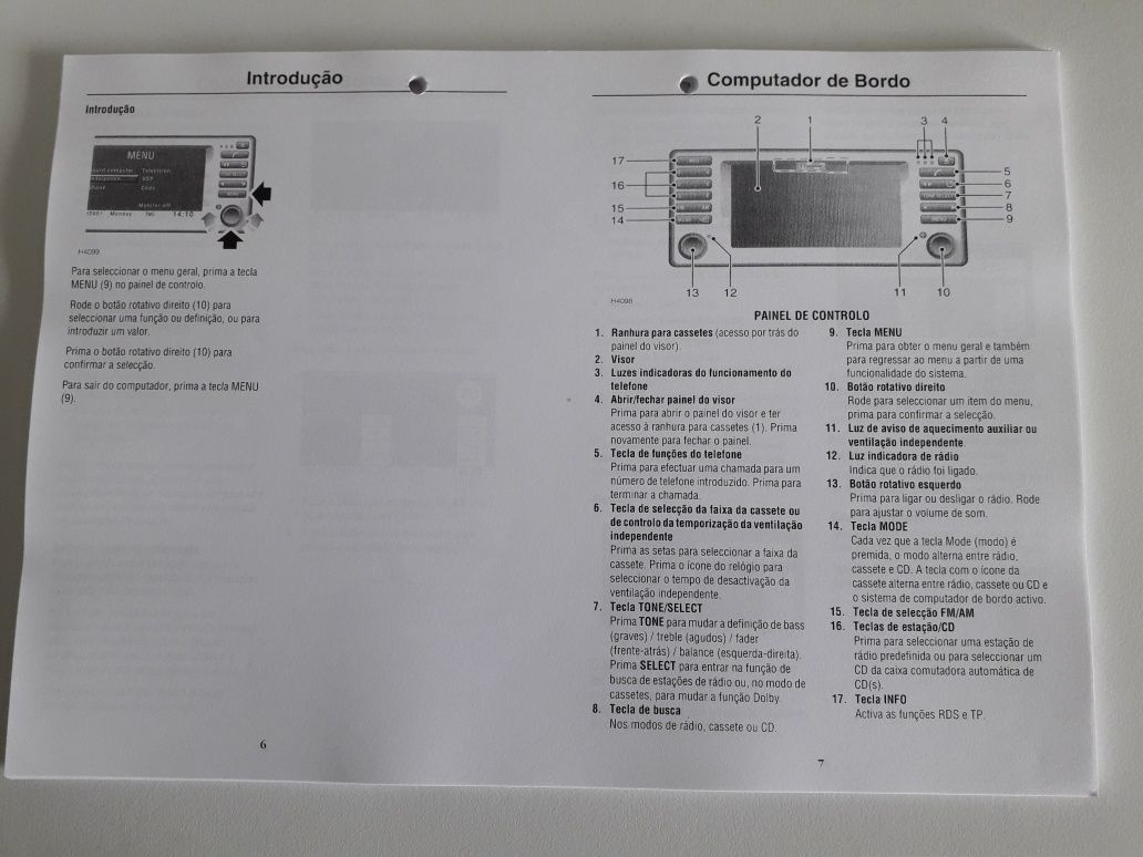 Manual Proprietário Range Rover + Som, TV e Navegação | Fotocopiado