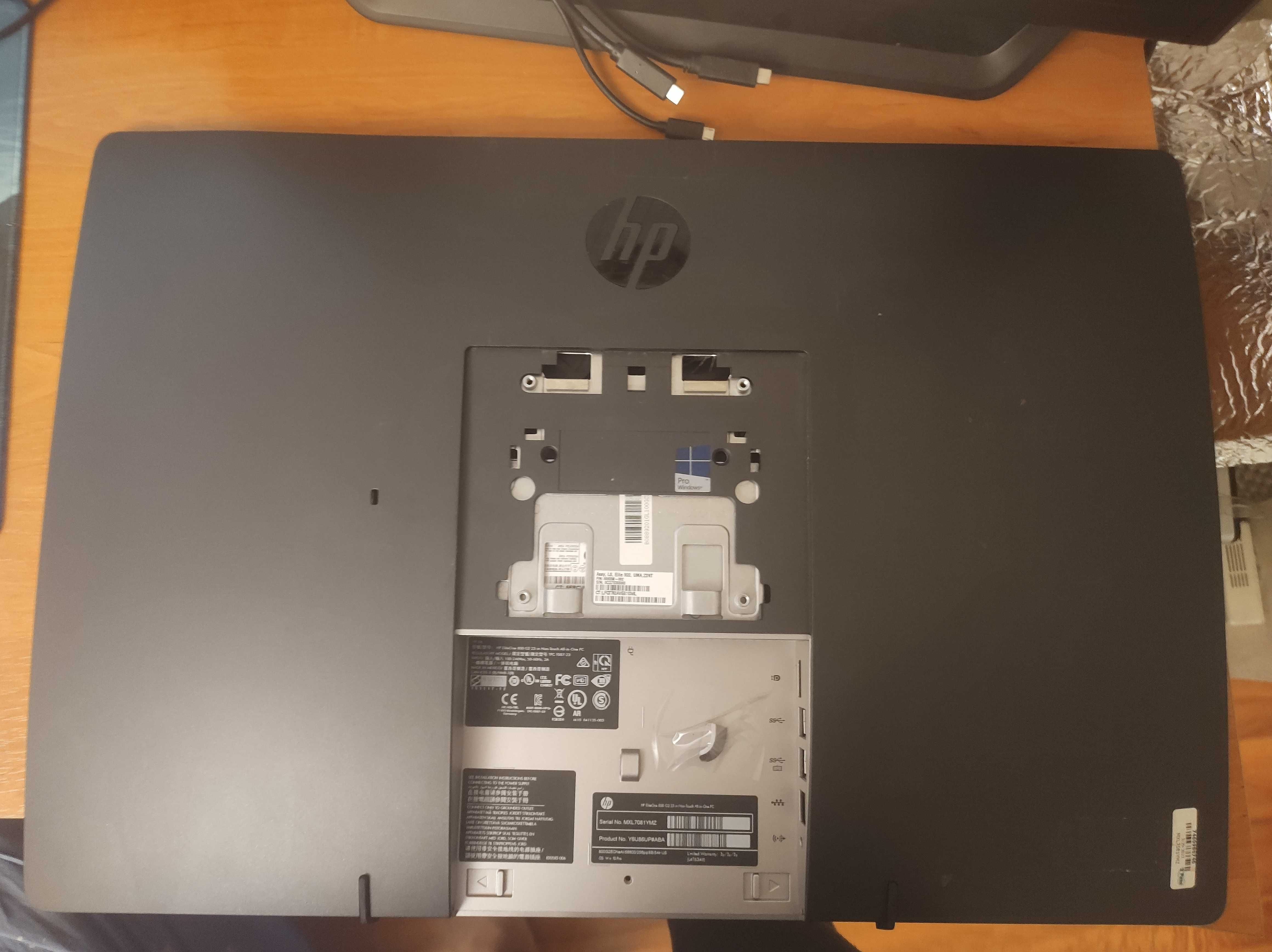 Моноблочний ПК HP Eliteone 800 G2, на запчастини