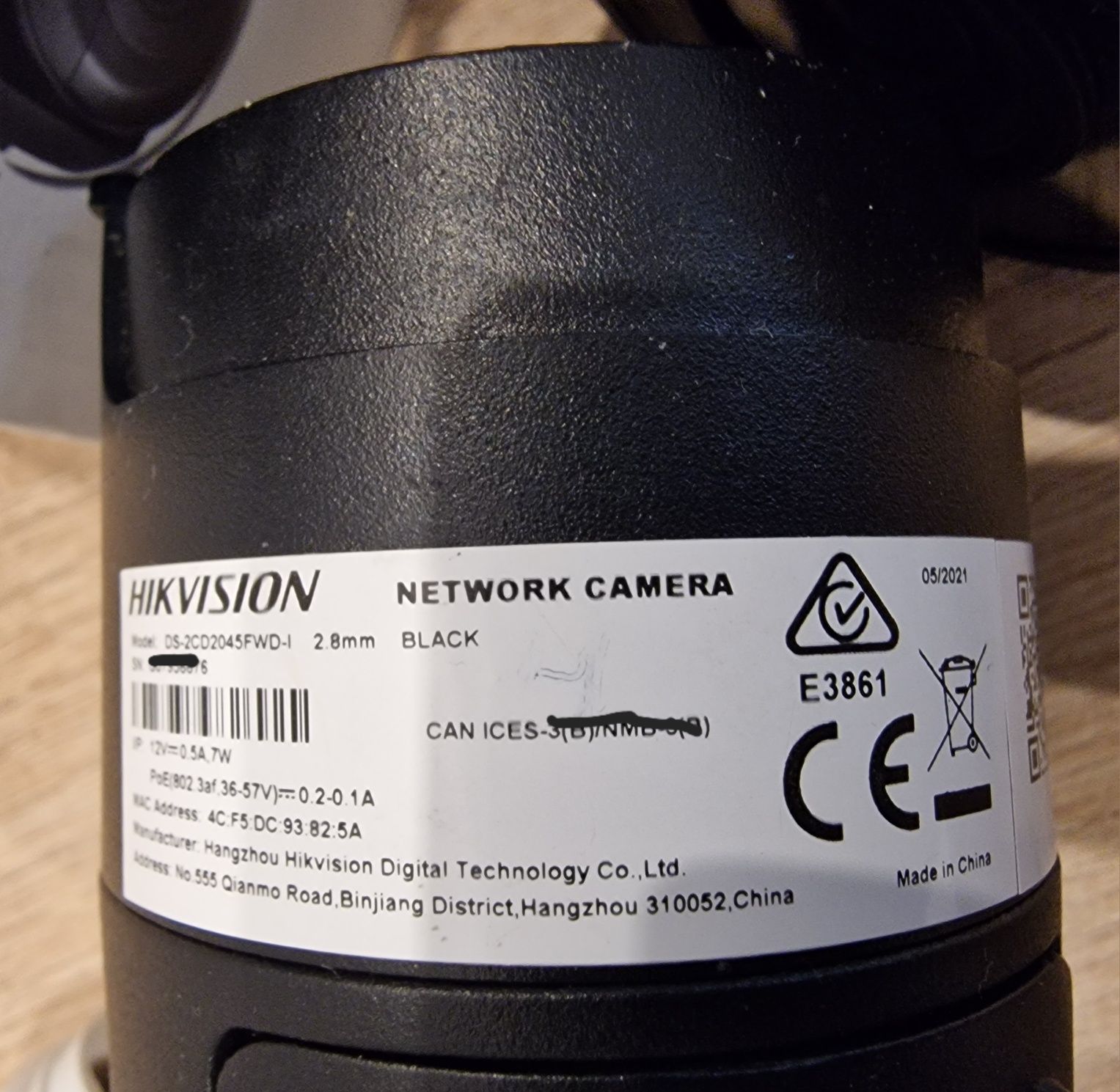 Kamery hikvision wersja czarna