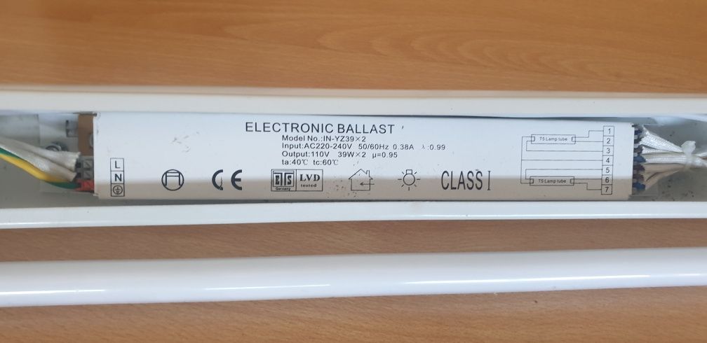 Candeeiro eletronic Ballast 220-240V