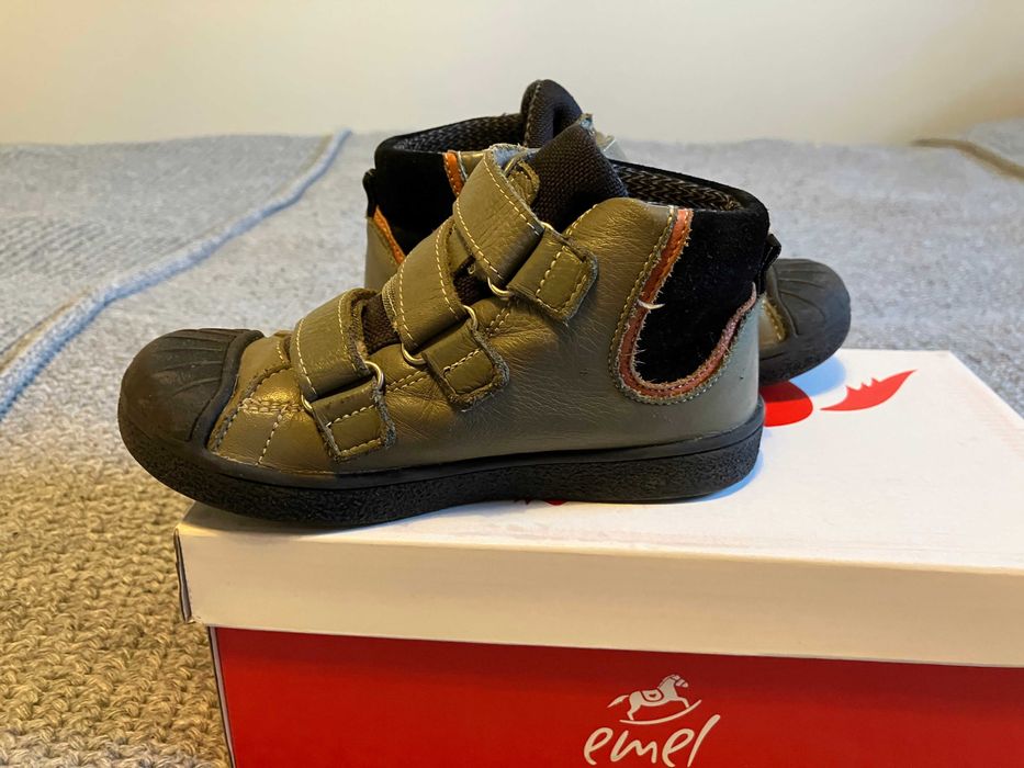 buty skórzane Emel, rozmiar 27