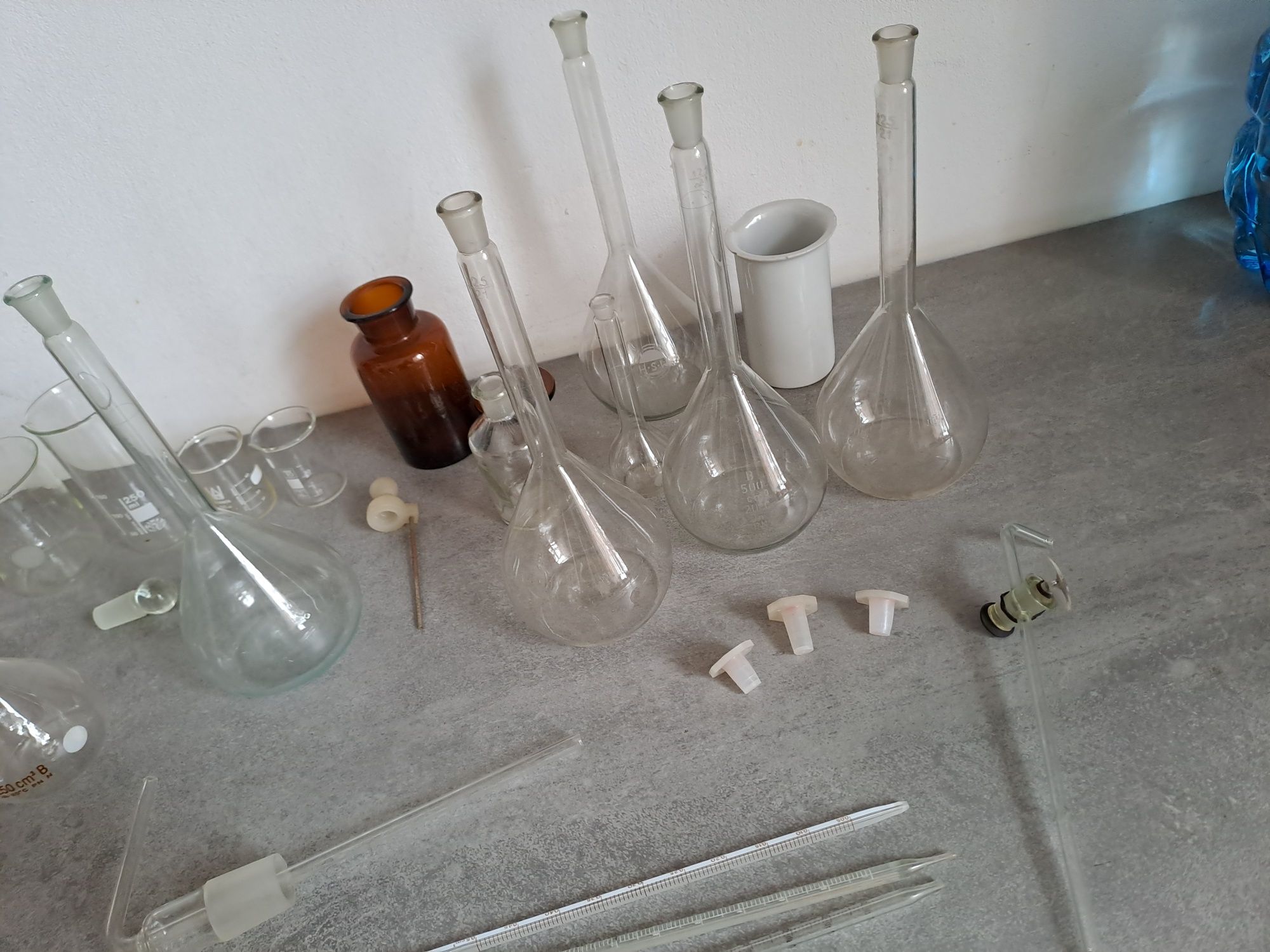 Szkło Laboratoryjne różne