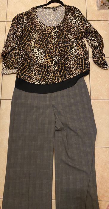 Женский Модный свитерок с принтом размер xl