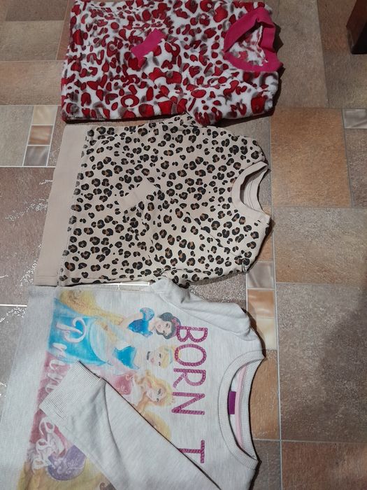 Пакет теплих речей на дівчинку 6-9 м, зріст 74 см