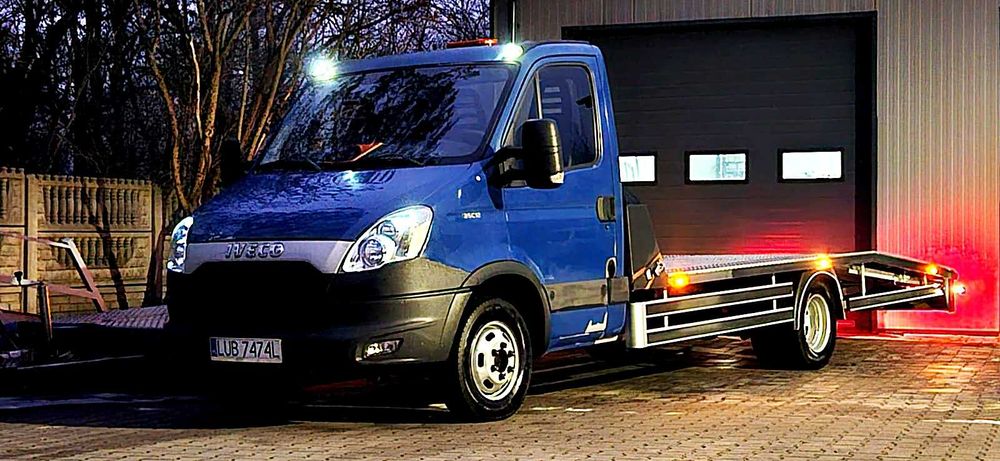 Autolaweta laweta holowanie najazd transport krajowy Profesjonalnie Fv