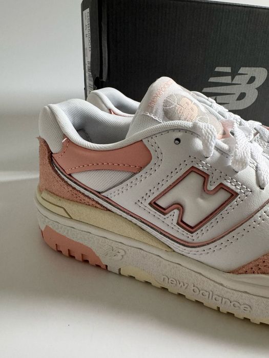 Nowe sneakersy damskie NEW BALANCE białe różowe 37