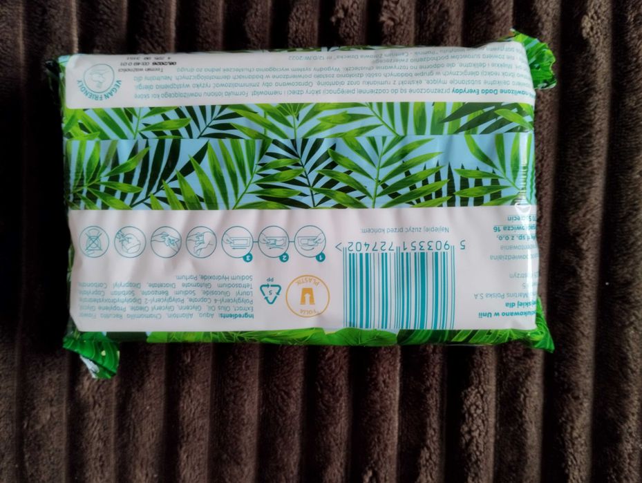 Chusteczki nawilżane Dada Everyday do Dziecka 72 szt.