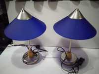 Lampki stojące biurkowe grube szkło