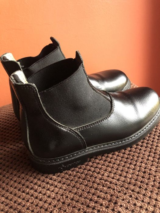 Sztylbety dziecięce skórzane roz. 32