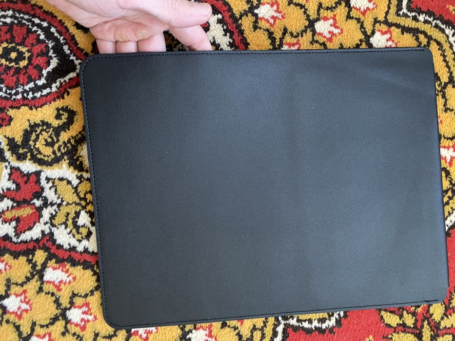 Кожаная сумка для Macbook Air Pro 13.3, чехол папка, накладка