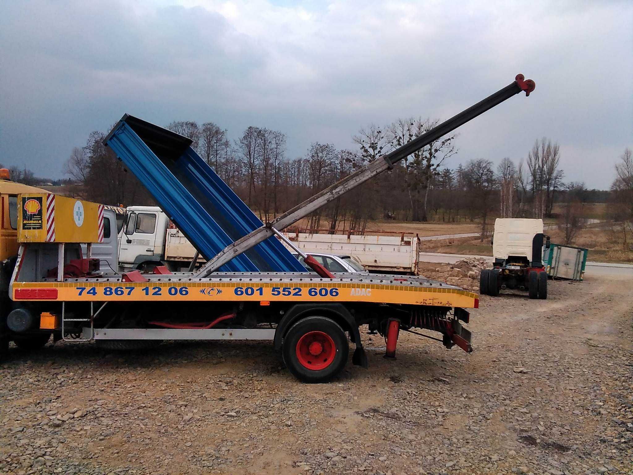 Zabudowa Płyta Hydrauliczna Wędka Dźwig Żuraw Pomoc Drogowa Laweta Hol