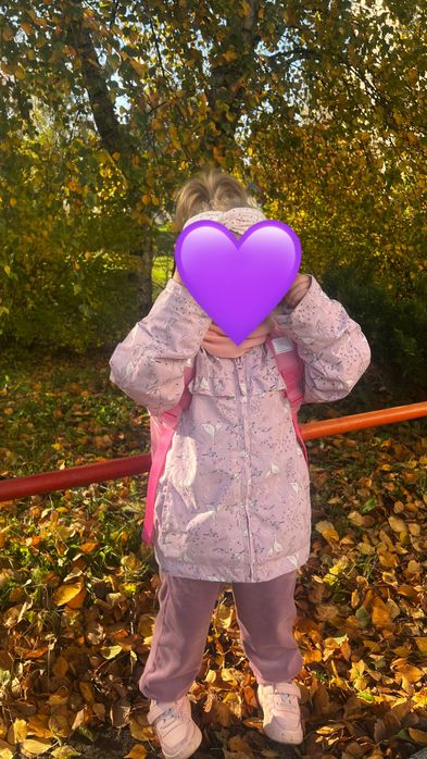 Вітровка з флісовою підкладкою 98 розмір