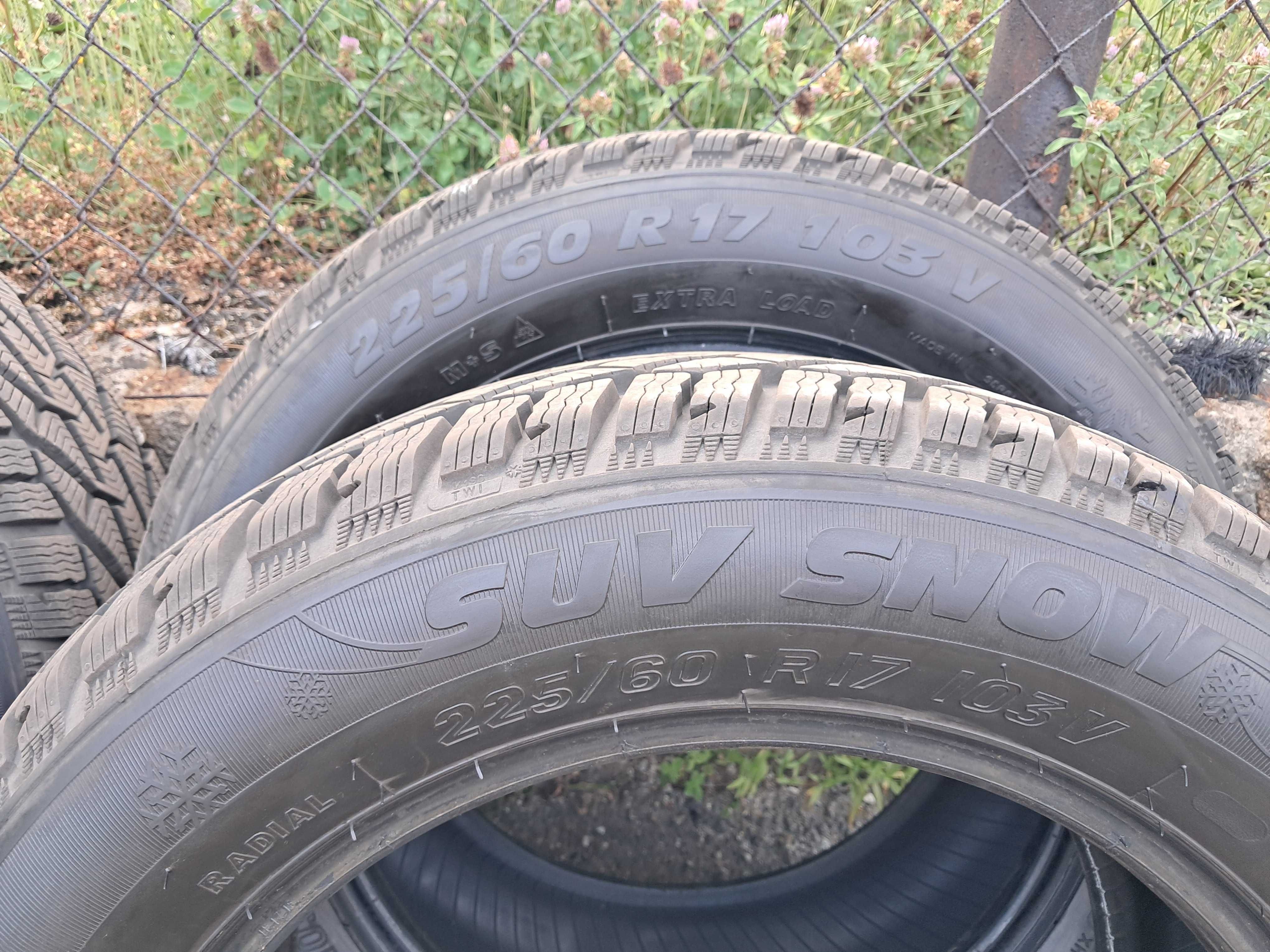 4xopony zimowe 225/60 R17 103V