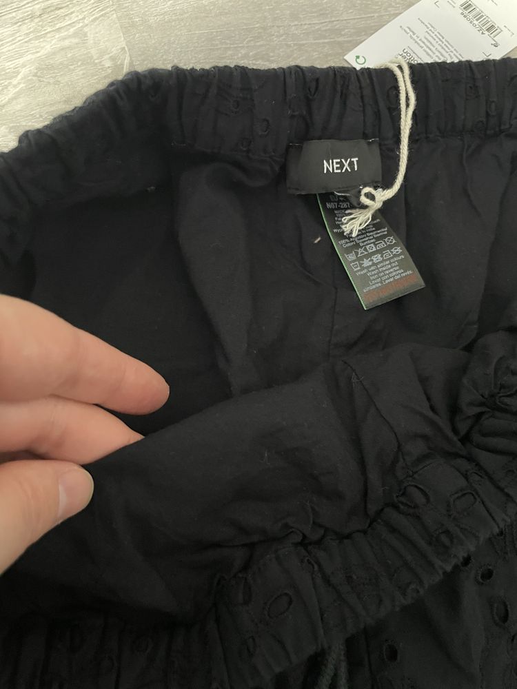 Брюки карго Next L-Xl чорні вільного крою