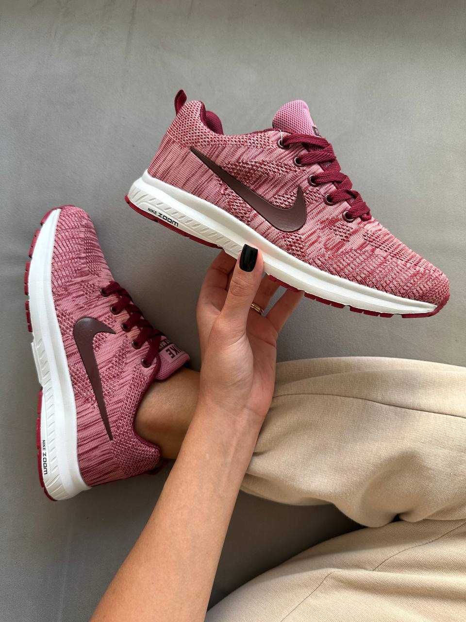 Жіночі кросівки Nike Flykit рожевий 2309 ТОПЧИК