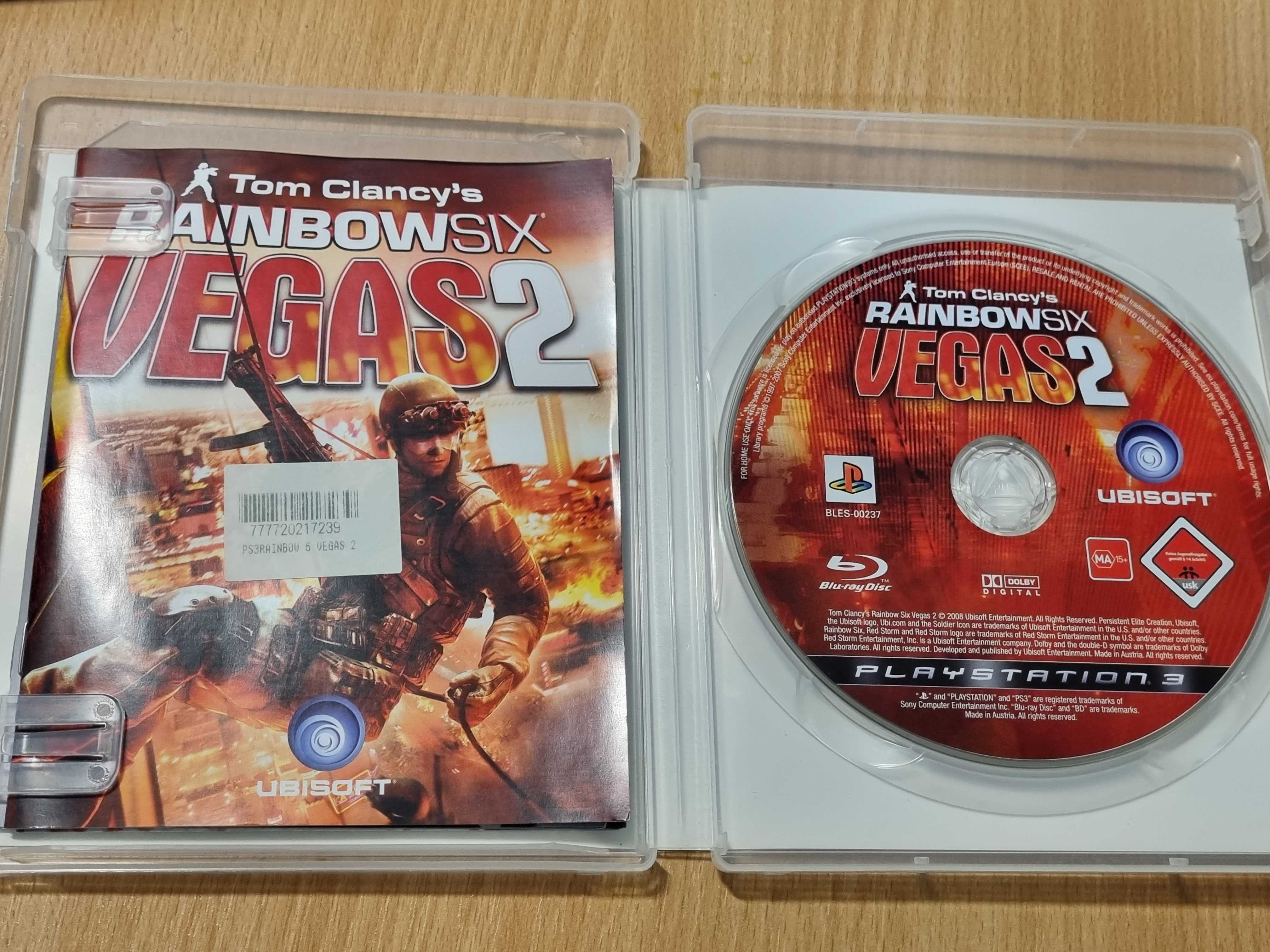 Диск-гра Tom Clancy's Rainbow Six - Vegas 2 на Playstation 3 (PS3)