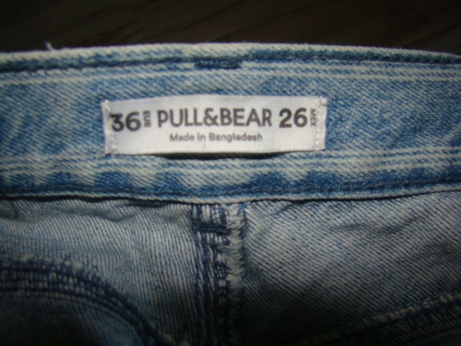 Spodnie pull&bear 36 Wysoki stan