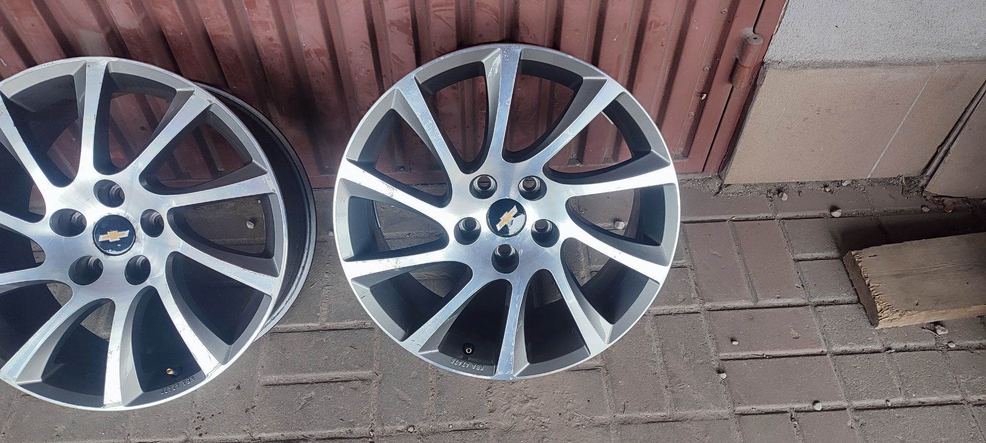 Alufelgi irmscher 18" 5x115 8J ET46 bicolor opel chevrolet