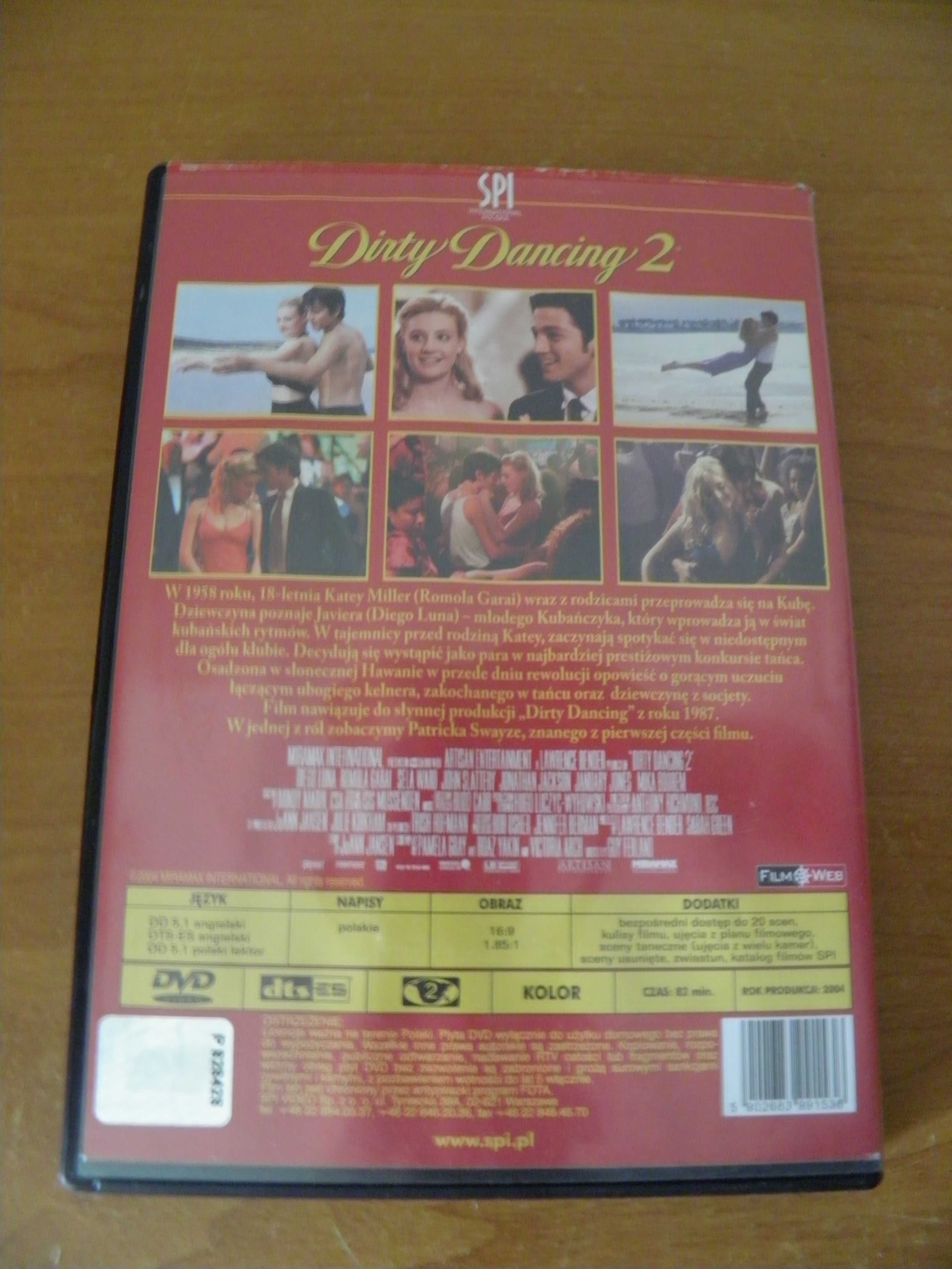 Dirty Dancing 2 film DVD