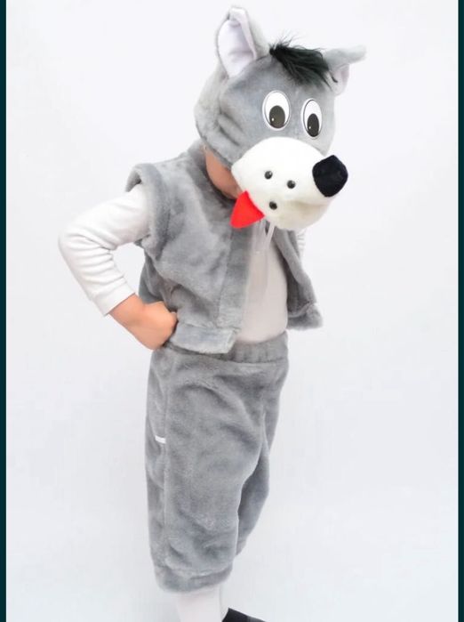 Костюм вовка вовк на сутки 4-6 років