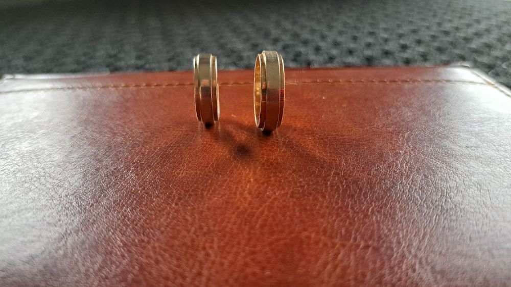 Złote obrączki - próba 585