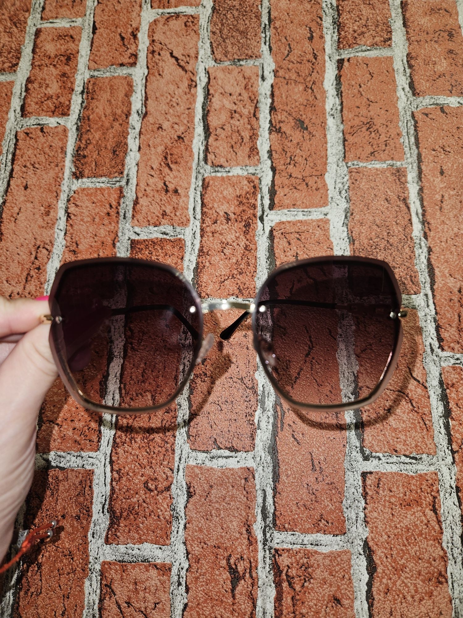 Солнечный очки амбре