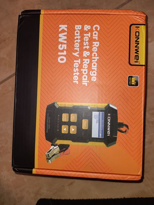 Зарядное тестер акумулятора Konnwei kw510