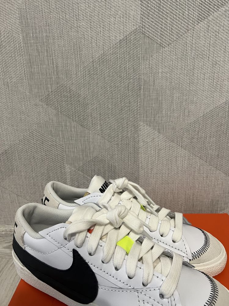 Nike Blazer Low 77 Jumbo White Новые Оригинал