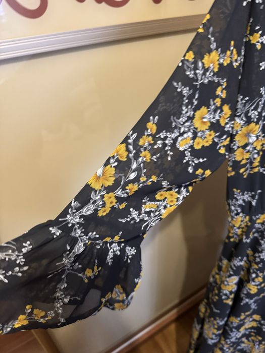 Шифонове плаття з принтом