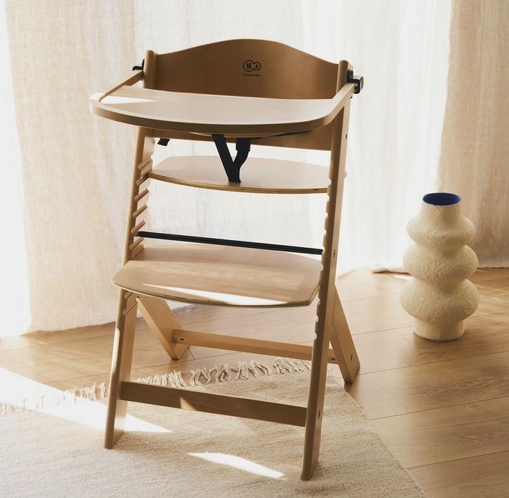 Krzesełko do karmienia Kinderkraft ENOCK Natural