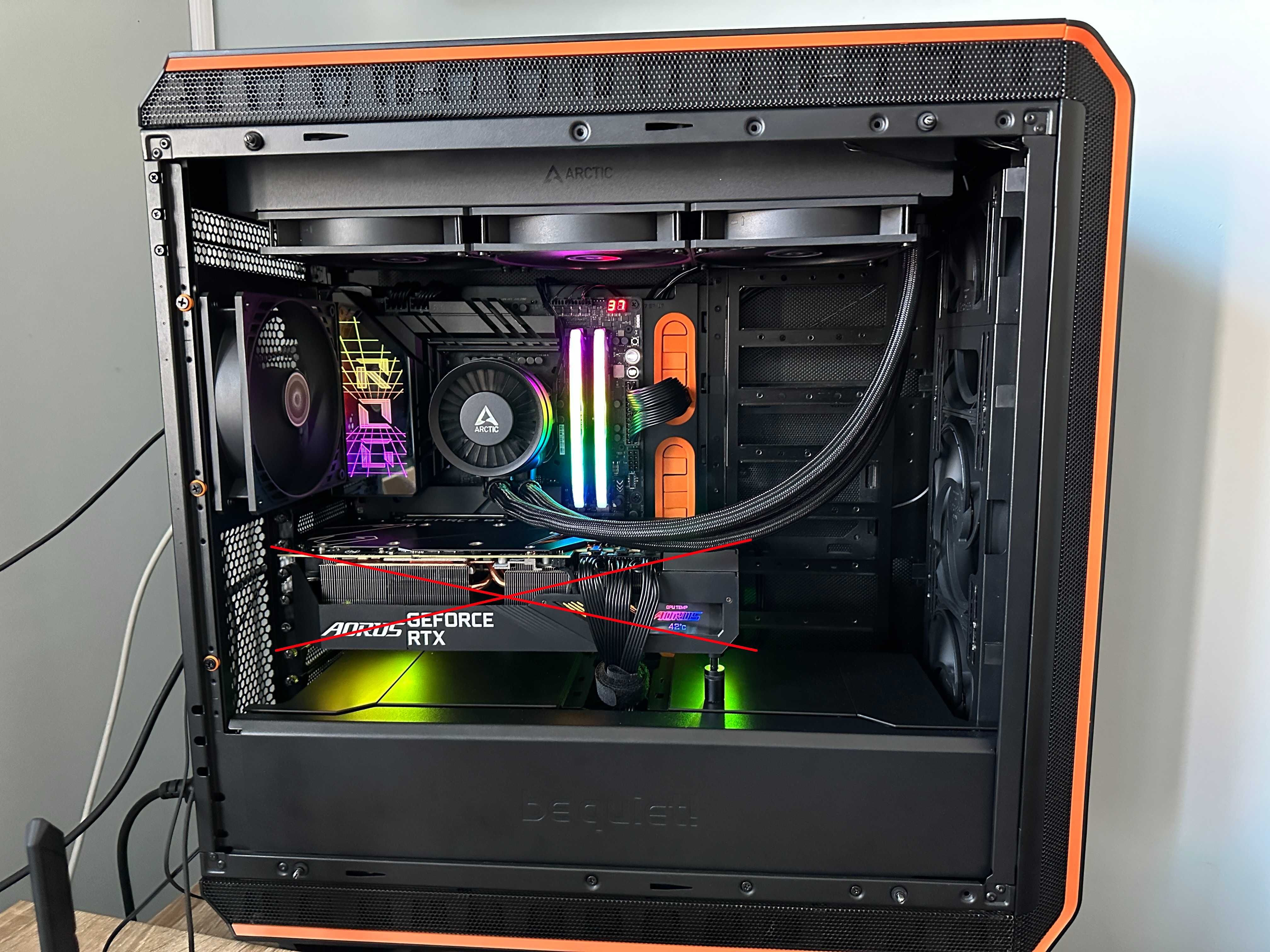 Komputer i9 12900KS/ Z790 Dark Hero/ 32GB DDR5 - bez karty graficznej
