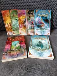 Opowieści z Narnii, C.S. Lewis -  kompletna seria dla dzieci, stan bdb